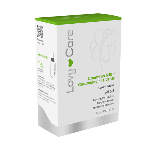 Serum Q10 + Ceramidas + Té verde - Juveternal