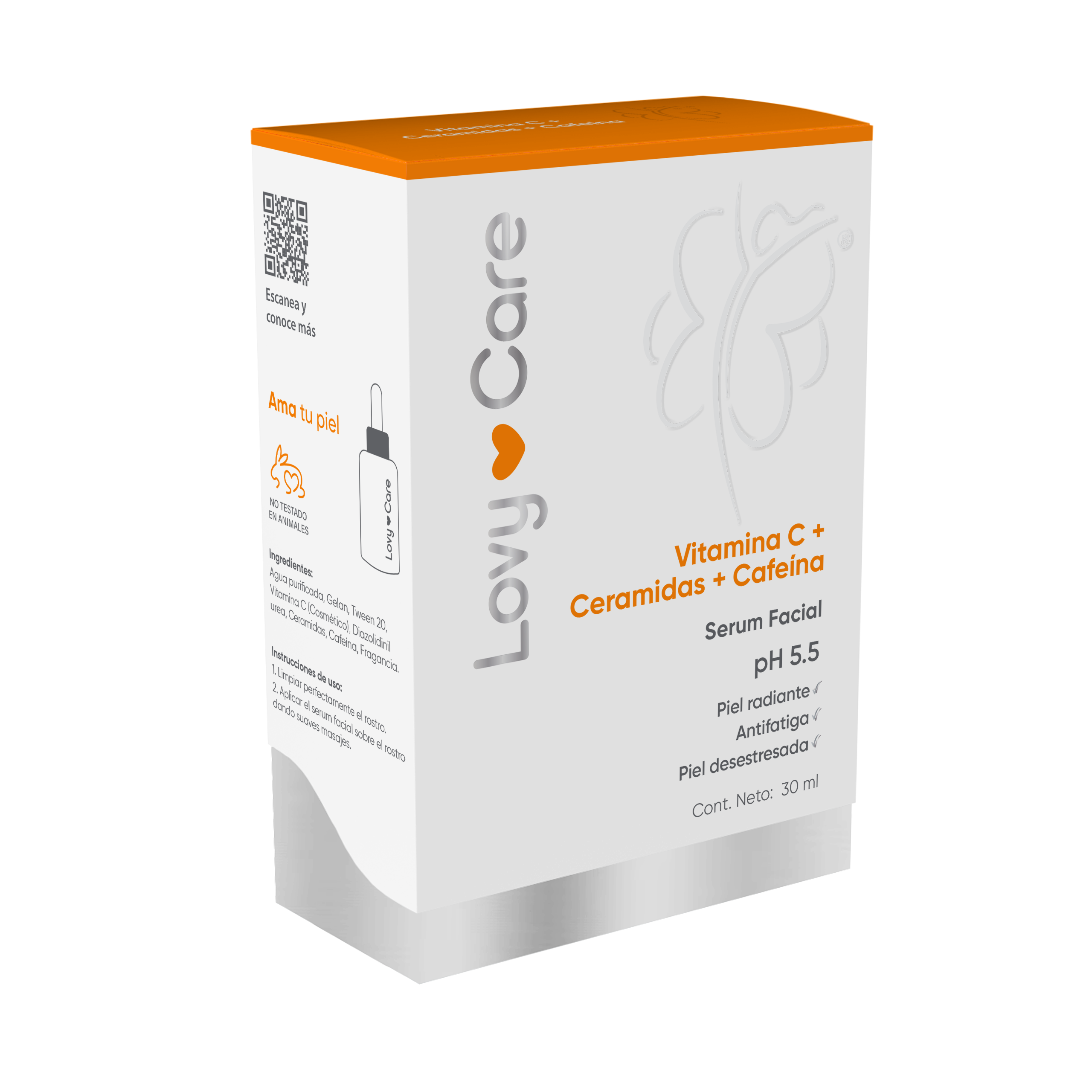Serum Vitamina C+ Ceramidas + Cafeína