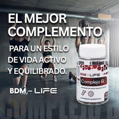 Complejo B Suplemento alimenticio 60 cápsulas - Juveternal