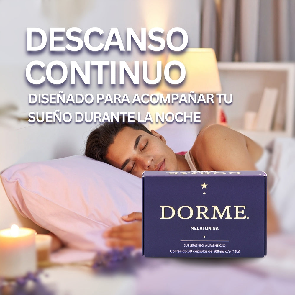 DORME Melatonina con Citrato de Magnesio Suplemento Alimenticio Anahuac - Juveternal