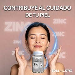 Zinc | Suplemento alimenticio | 60 cápsulas - Juveternal