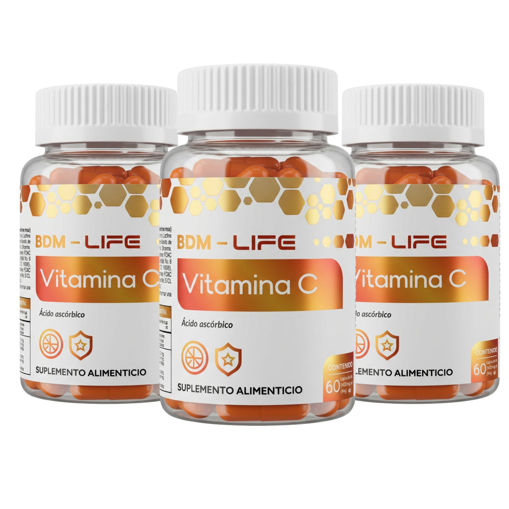 Pack 3x2 Vitamina C Suplemento alimenticio BDM Life - Juveternal