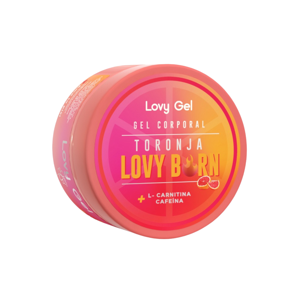 Gel Corporal Toronja Sport 250ml L-carnitina Cafeína Reafirmante Mixta Lovycare - Juveternal
