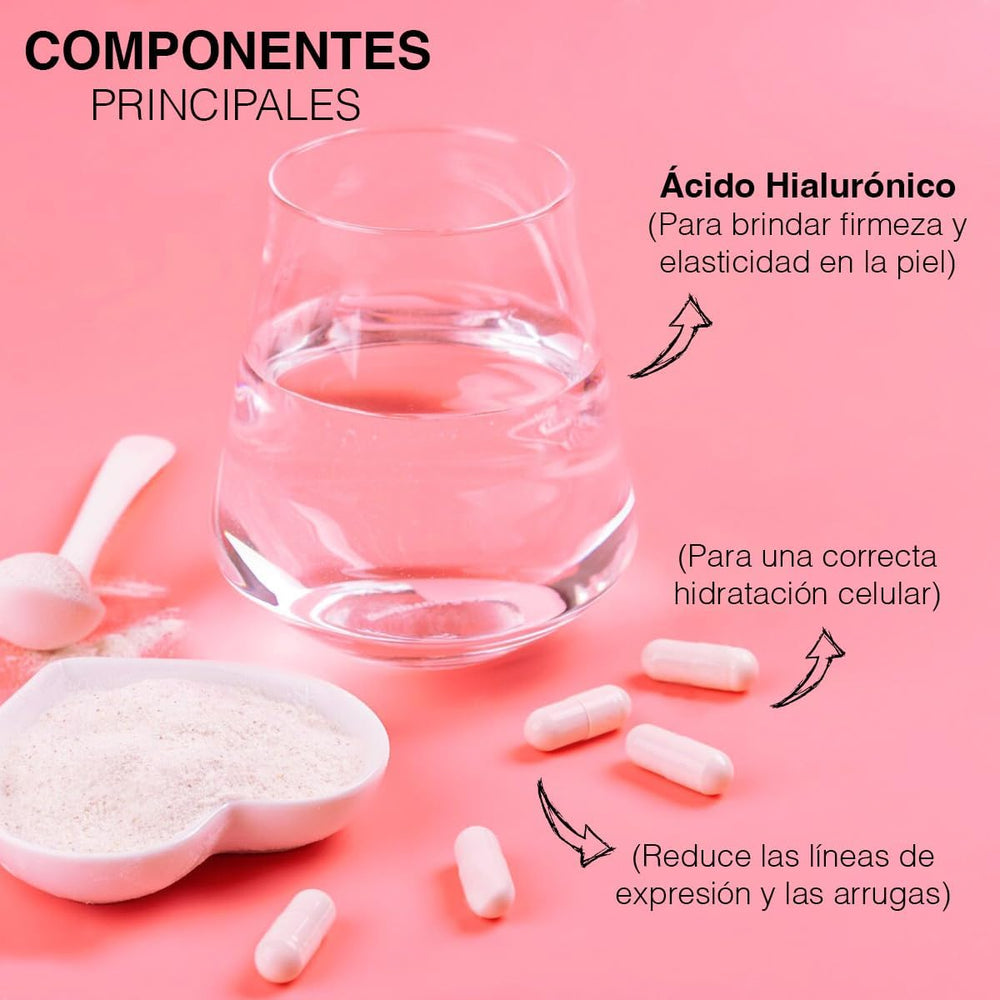 Ácido Hialurónico | 100 Cápsulas - Juveternal