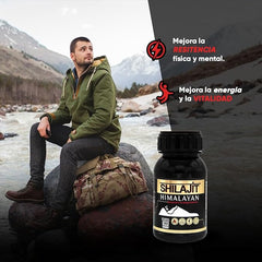 Suplemento alimenticio | Shilajit autentico puro | Del himalaya | 180 cápsulas - Juveternal