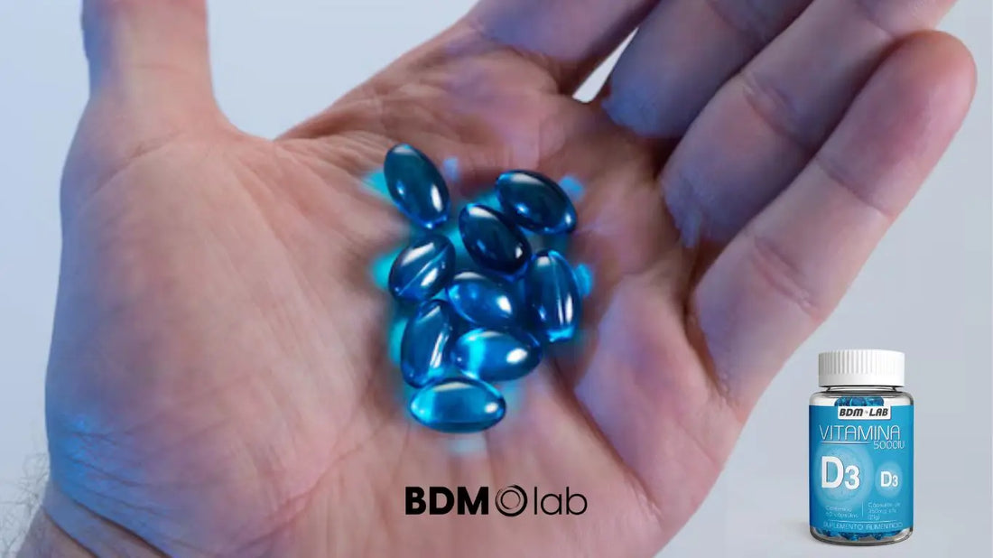 Vitamina D3 BDM LAB: La Esencia del Sol en Cada Cápsula Juveternal