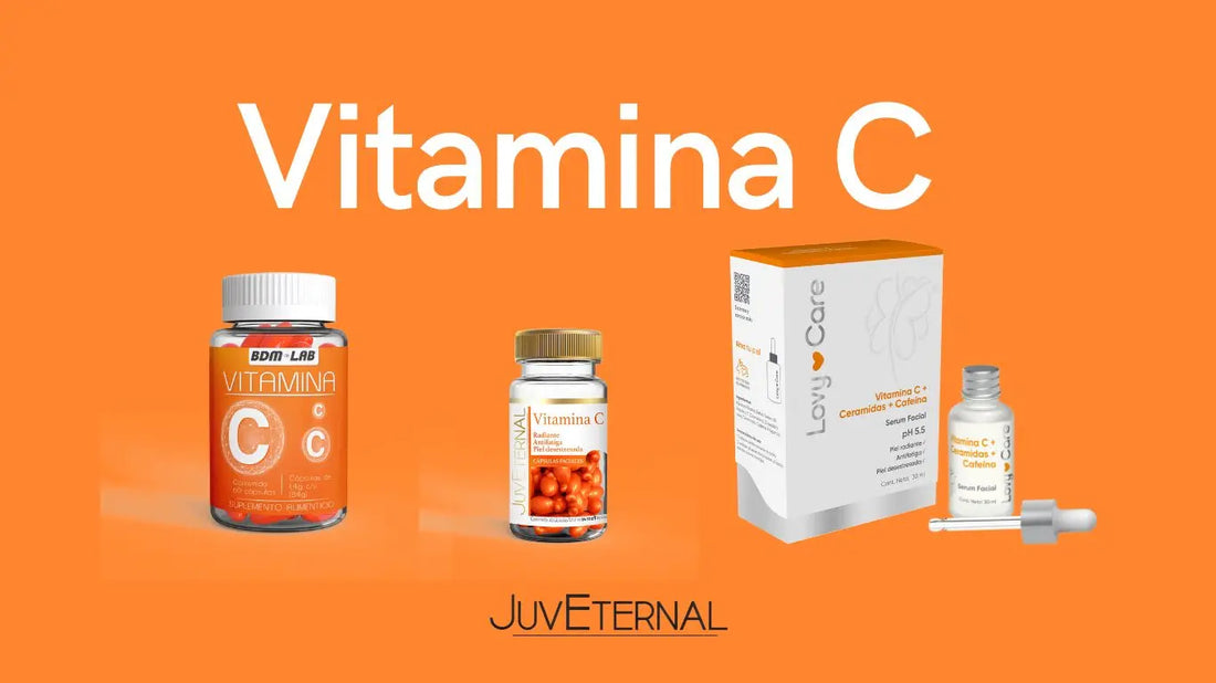 Beneficios Sorprendentes de la Vitamina C en tu Rutina de Skincare y Suplementación. Juveternal
