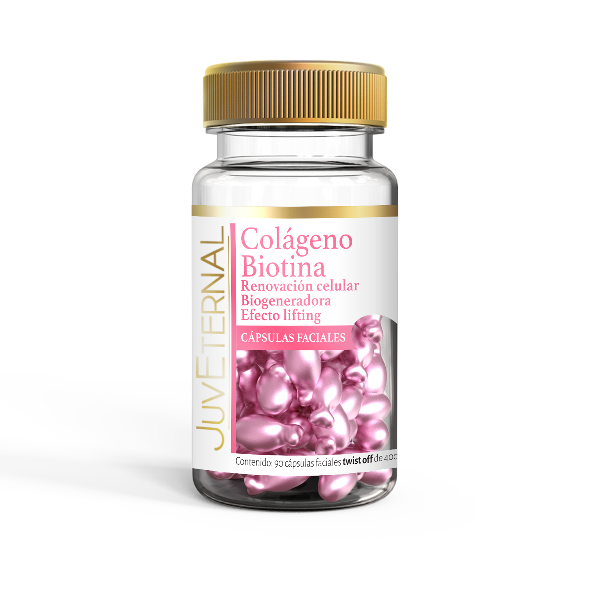 90 Cápsulas Faciales Colágeno Biotina