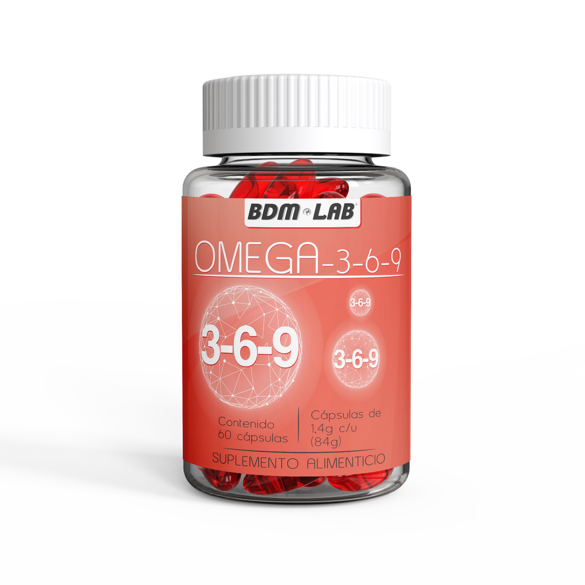 Omega 3,6,9 | 60 Capsulas | Suplemento alimenticio