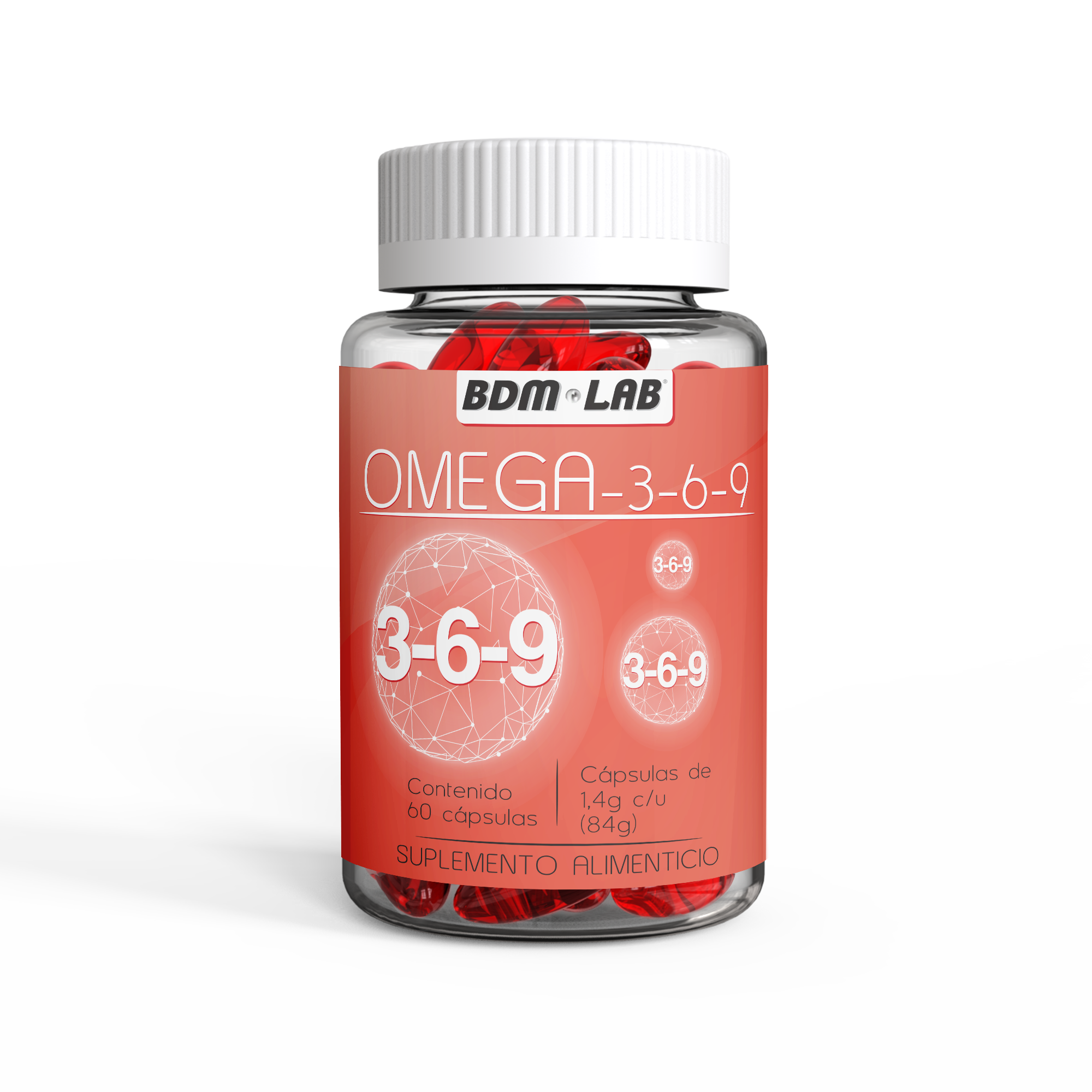 Omega 3,6,9 | 60 Capsulas | Suplemento alimenticio