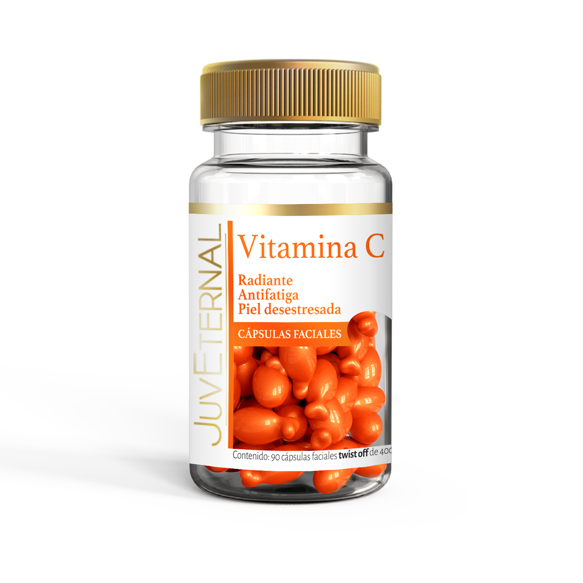 90 Cápsulas Faciales Vitamina C