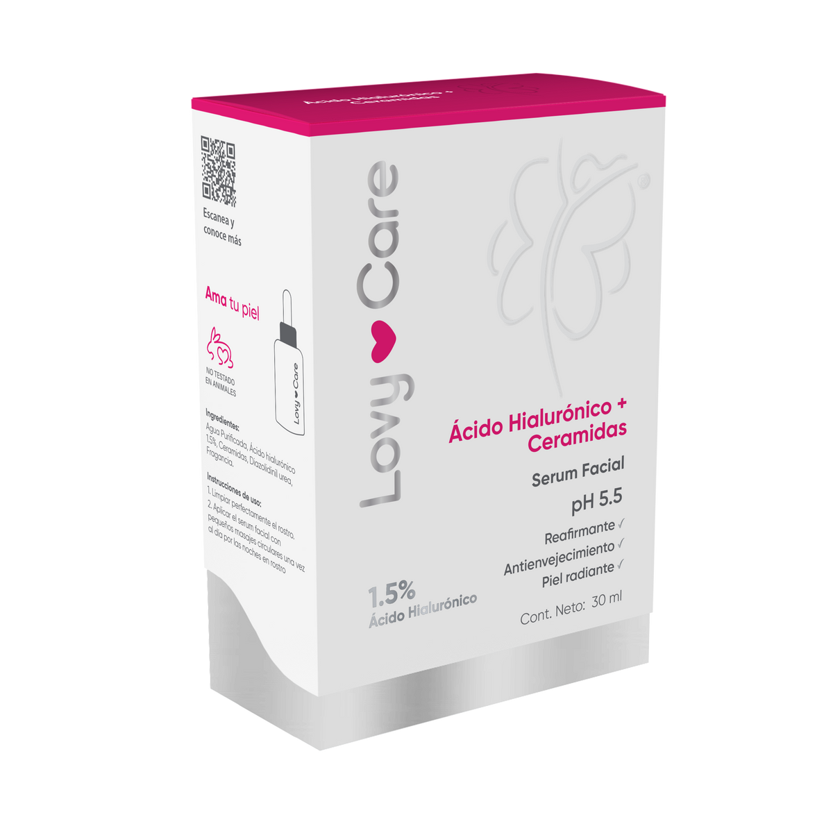 Serum Ácido Hialurónico + Ceramidas - Juveternal