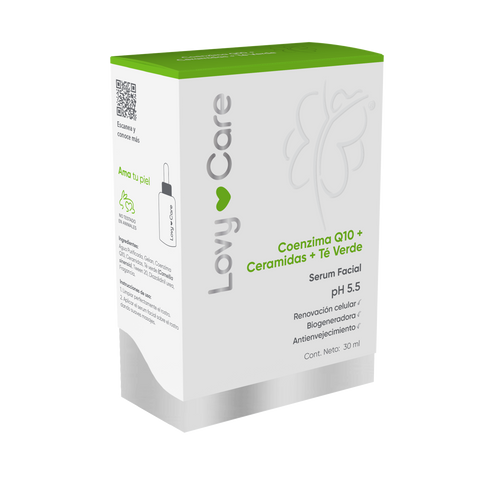 Serum Q10 +  Ceramidas + Té verde - Juveternal