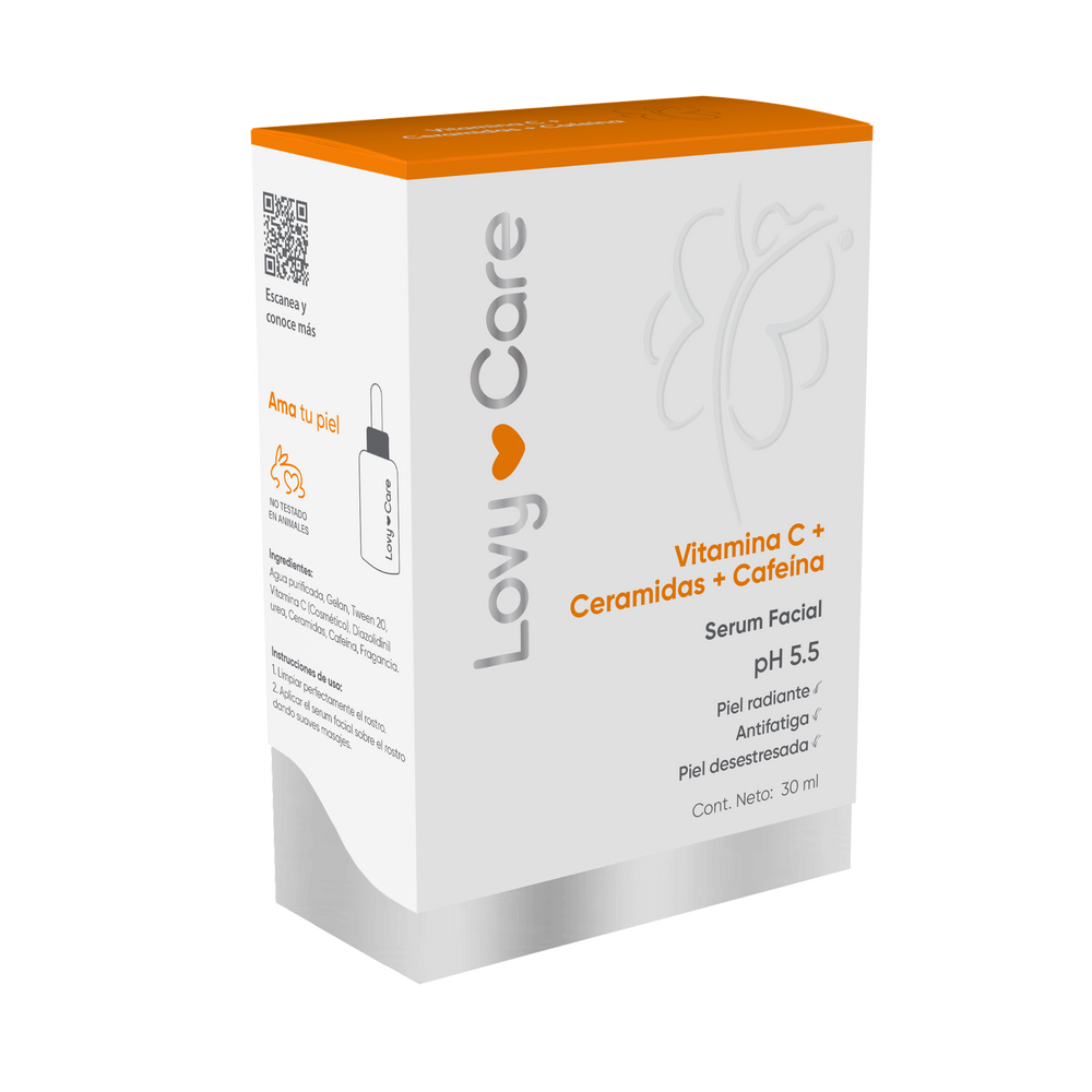 Serum Vitamina C+ Ceramidas + Cafeína - Juveternal