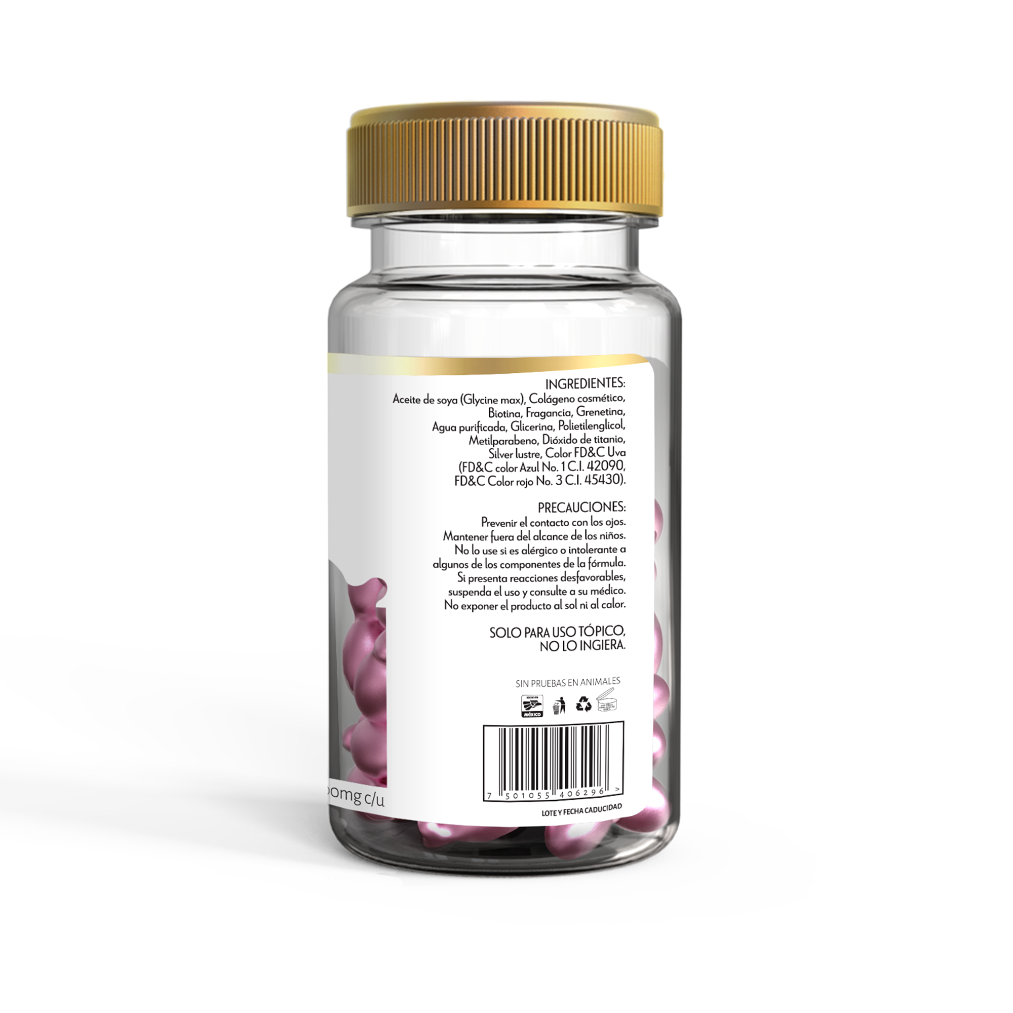 90 Cápsulas Faciales Colágeno Biotina