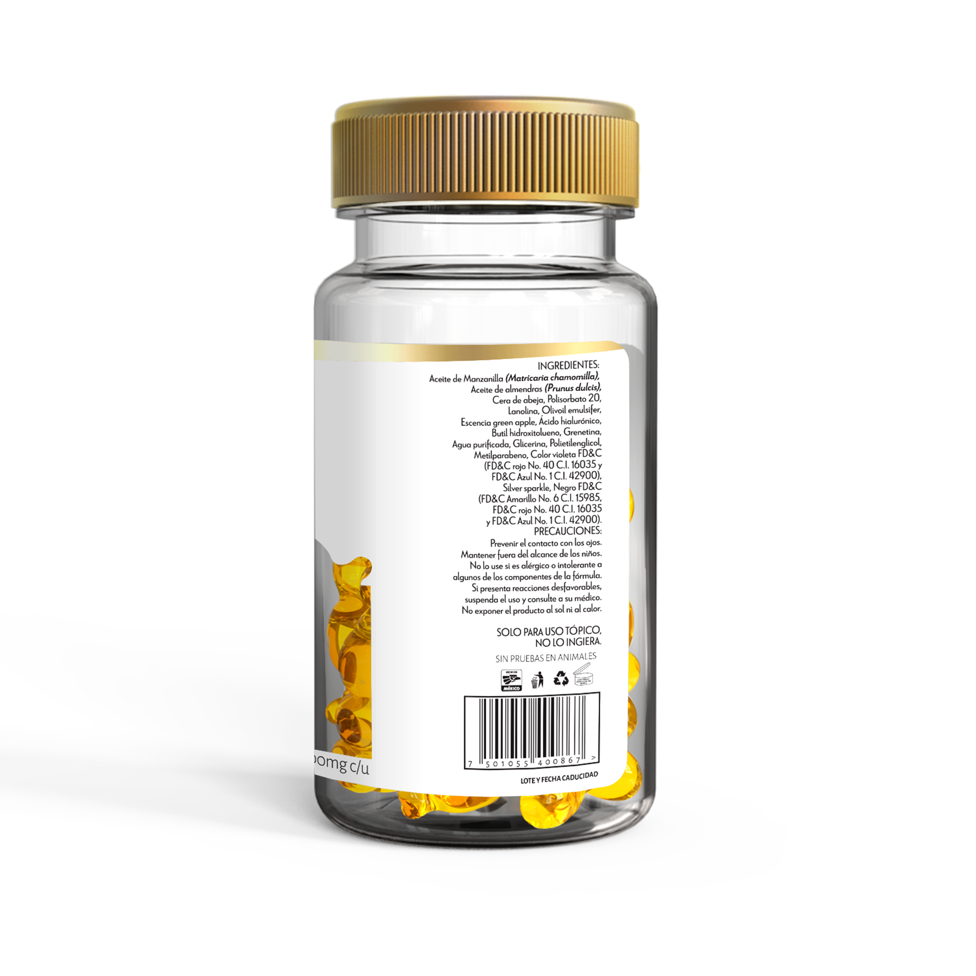 90 Cápsulas Faciales Vitamina E