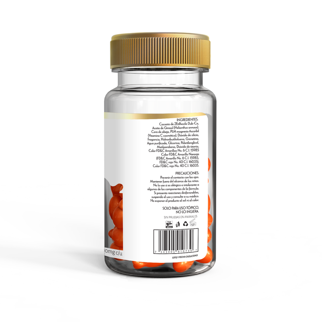 90 Cápsulas Faciales Vitamina C