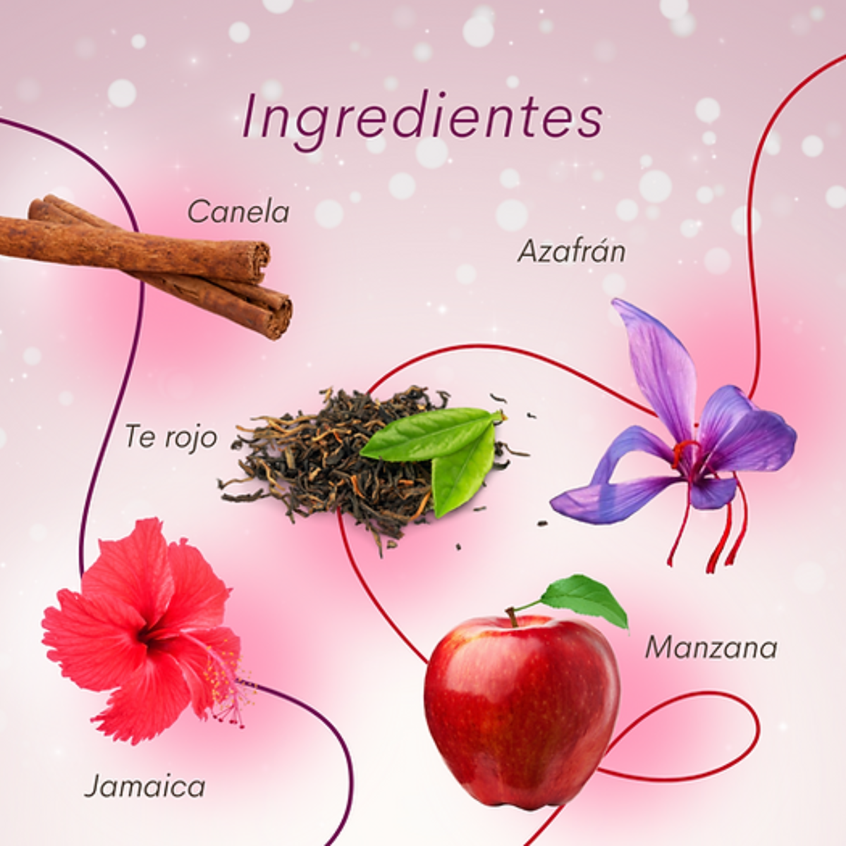 Té Alquimia Frutal Té Rojo Lithé - Juveternal