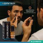 HOMINEM Antiojeras Tratamiento Revitalizante para Ojeras con Efecto Frío y Nutritivo