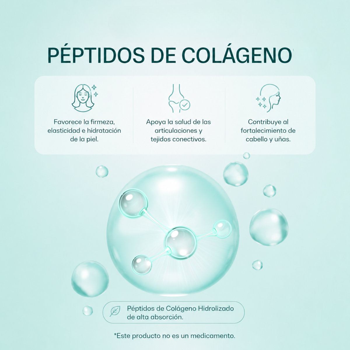 BDM Life Péptidos de Colágeno – Piel y Articulaciones BDM LIFE