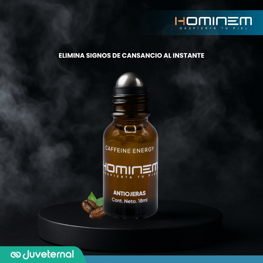 HOMINEM Antiojeras Tratamiento Revitalizante para Ojeras con Efecto Frío y Nutritivo