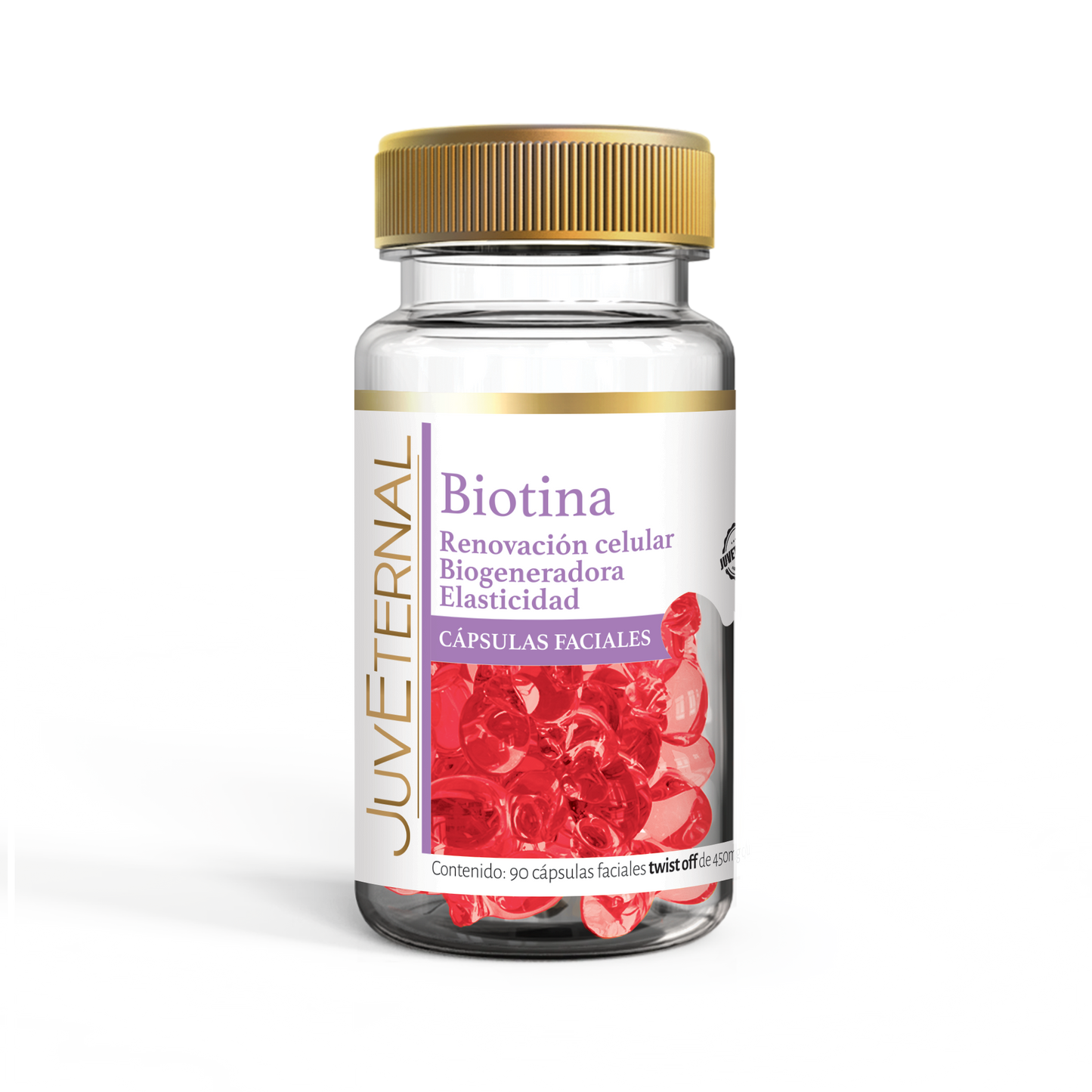 90 Cápsulas Faciales Biotina