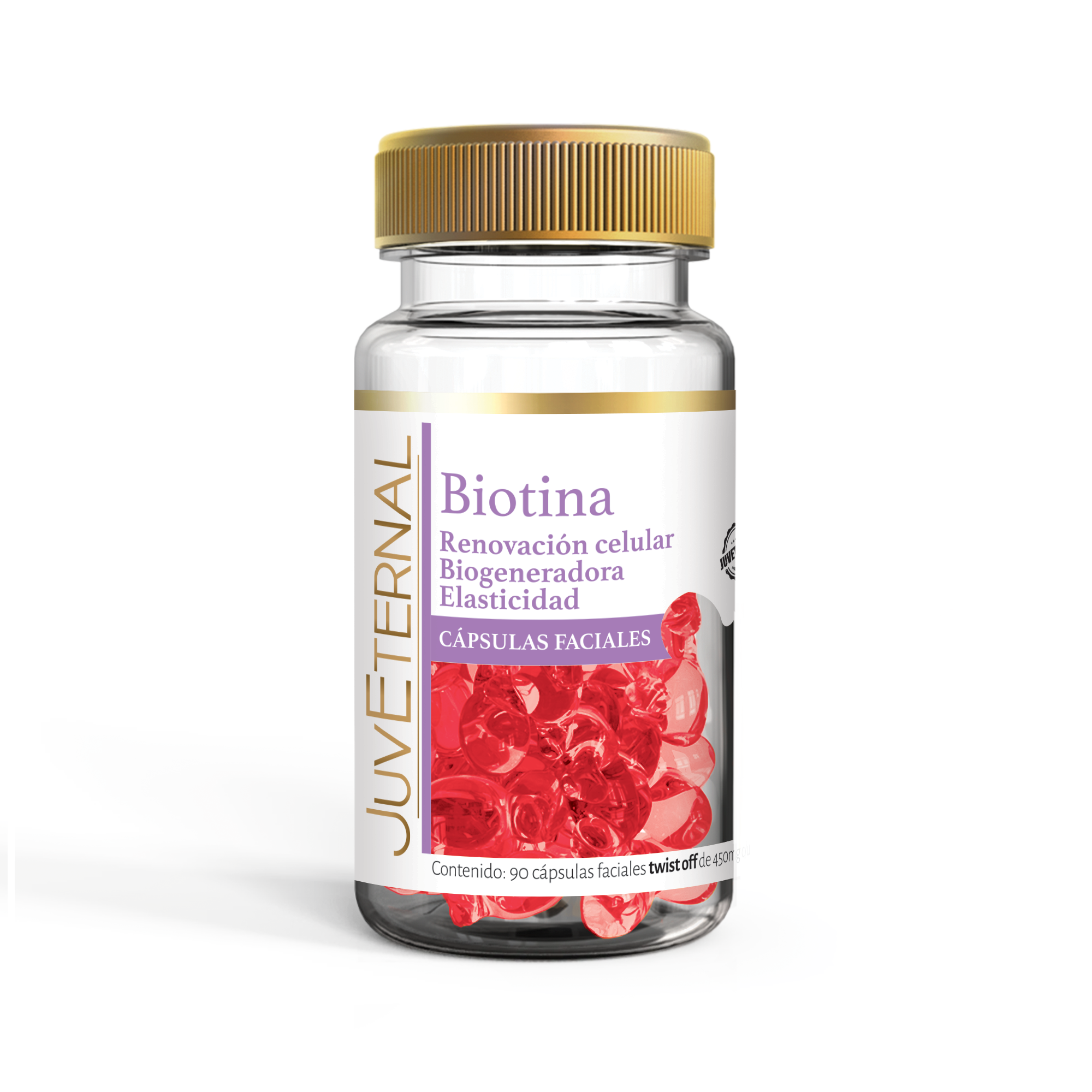 90 Cápsulas Faciales Biotina