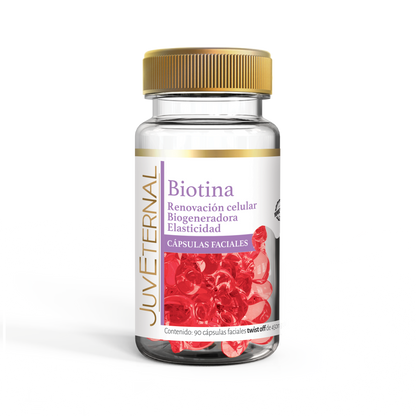 90 Cápsulas Faciales Biotina