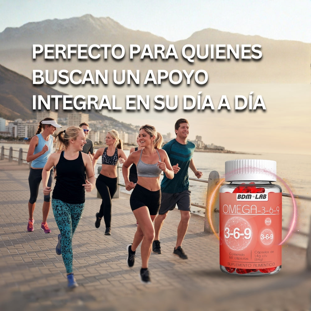 Omega 3,6,9 | 60 Capsulas | Suplemento alimenticio - Juveternal