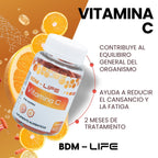 Vitamina C | Suplemento alimenticio |  60 cápsulas