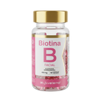 Cápsulas Faciales de Biotina, 90 Unidades, Hidratación y Nutrición Avanzada - Juveternal