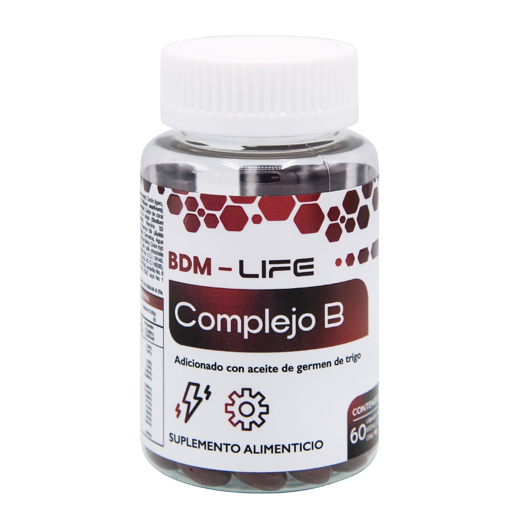 Complejo B  Suplemento alimenticio 60 cápsulas