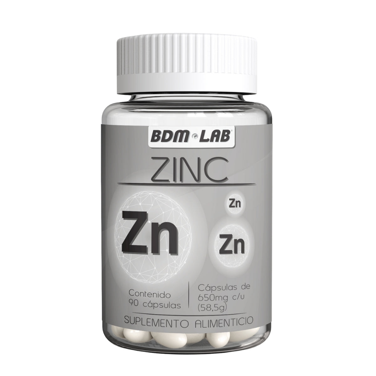 Zinc  | Suplemento alimenticio |  60 cápsulas - Juveternal