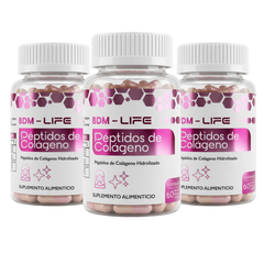 Pack 3x2 Péptidos de Colágeno Suplemento Alimenticio BDM Life - Juveternal