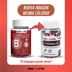 Complejo B  Suplemento alimenticio 60 cápsulas - Juveternal