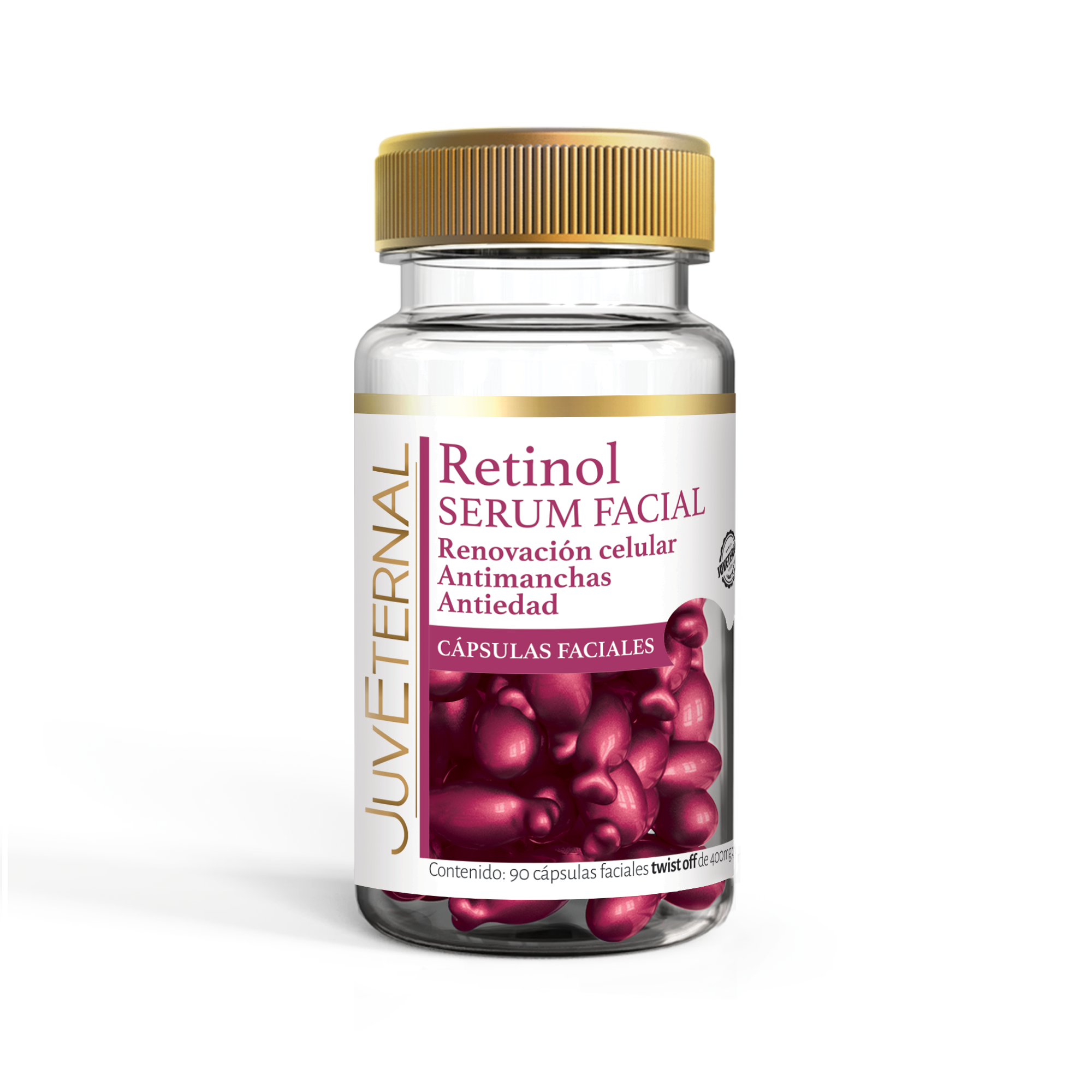 90 Cápsulas Faciales Retinol