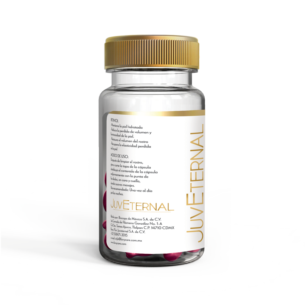 90 Cápsulas Faciales Retinol