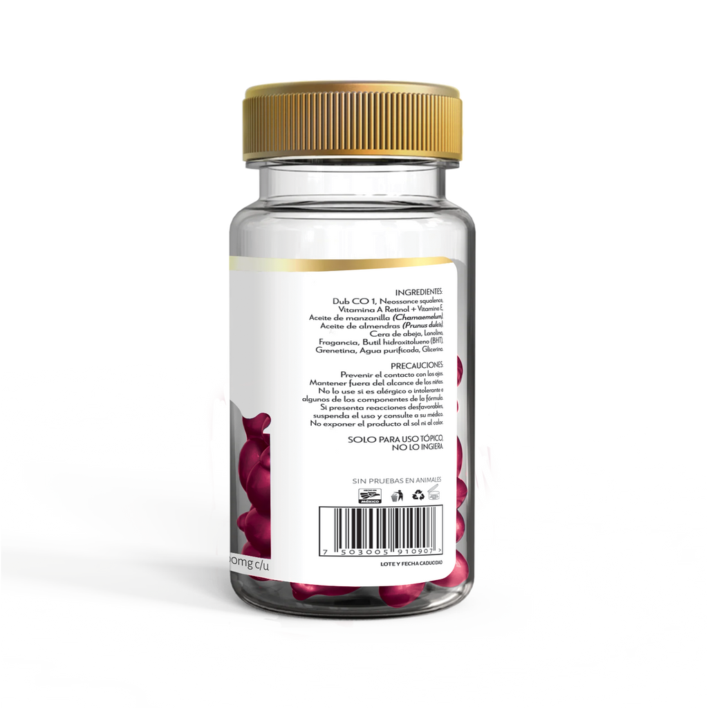 90 Cápsulas Faciales Retinol