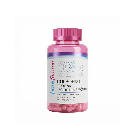 Colágeno Biotina| Ácido Hialurónico | 100 Cápsulas - Juveternal