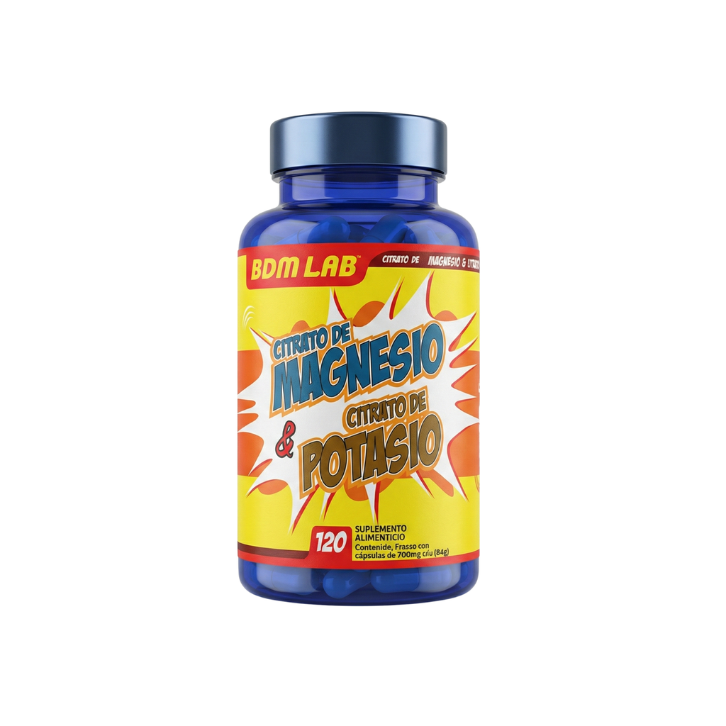 Citrato de Magnesio & Citrato de Potasio