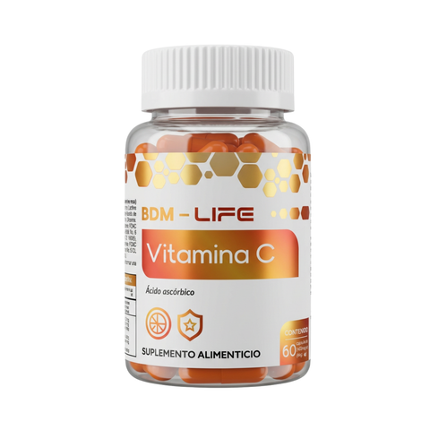 Vitamina C | Suplemento alimenticio |  60 cápsulas - Juveternal
