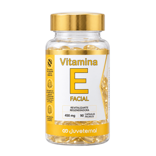 Juveternal Cápsulas Faciales Vitamina E – Antioxidante y Regeneradora Juveternal