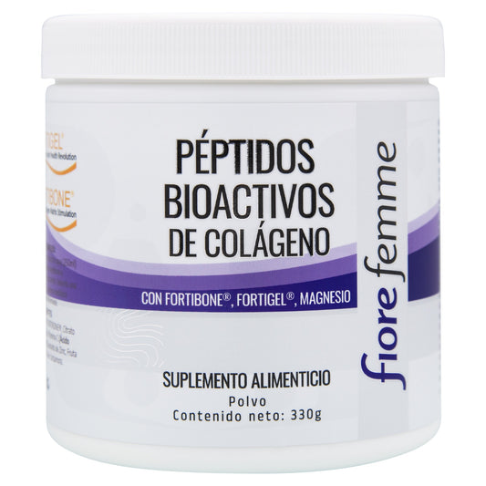 Péptidos bioactivos de Colágeno | 330 g | Fotibone | Fortigel | Magnesio