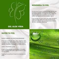Aloe Vera + Vitamina E y Sábila, Gel After Sun Lovy Care - Reparador de Piel Hidratante. - Juveternal