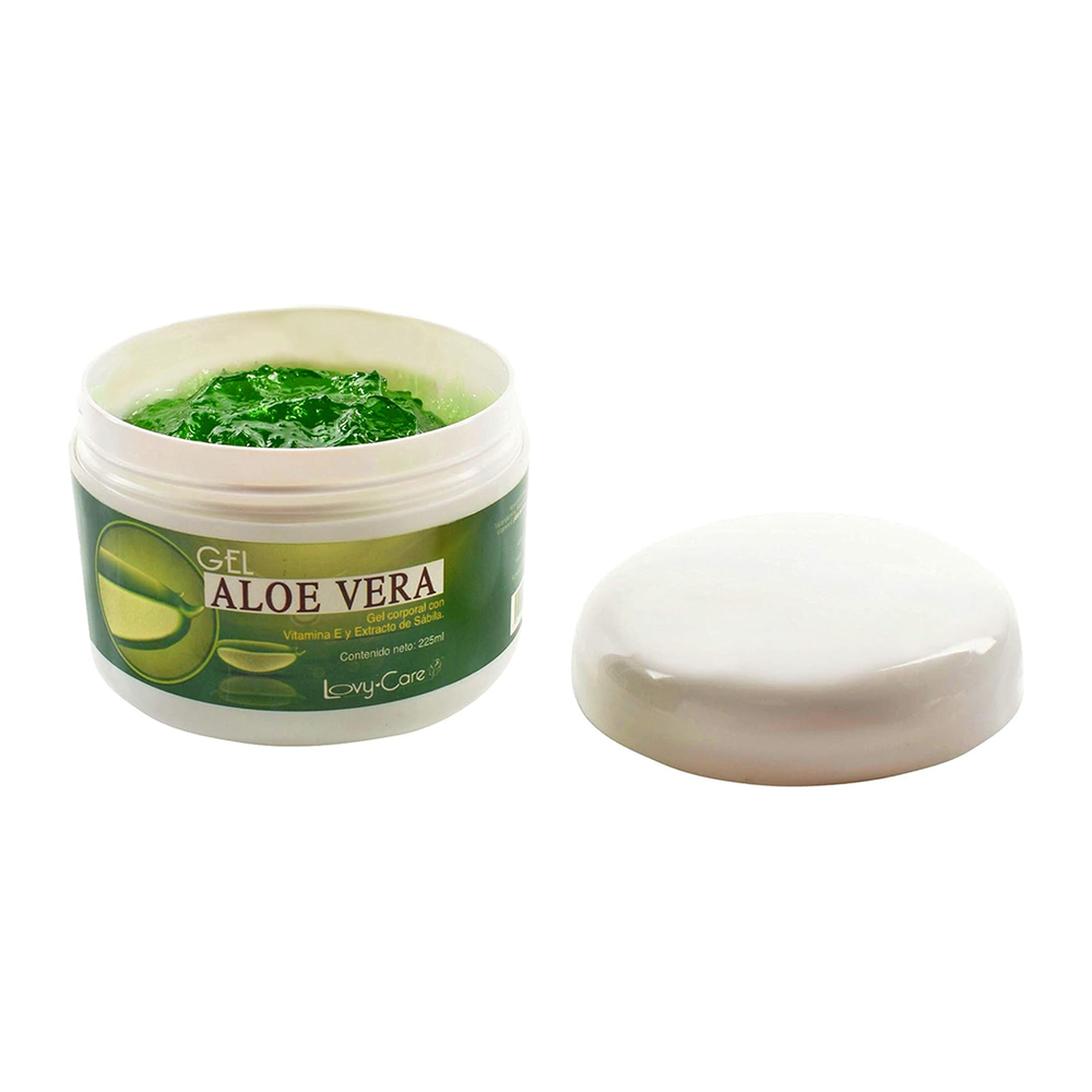 Aloe Vera + Vitamina E y Sábila, Gel After Sun Lovy Care - Reparador de Piel Hidratante. - Juveternal