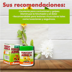 Pomada de Arnica Anahuac Paquete 6pzs - Juveternal