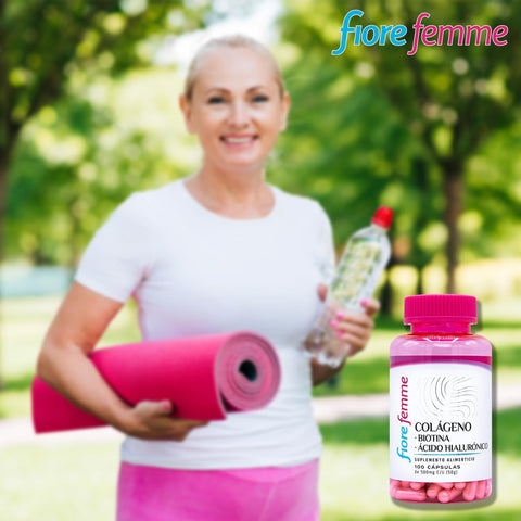 Colágeno Biotina| Ácido Hialurónico | 100 Cápsulas - Juveternal