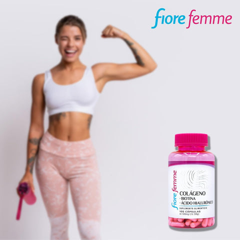 Colágeno Biotina| Ácido Hialurónico | 100 Cápsulas - Juveternal