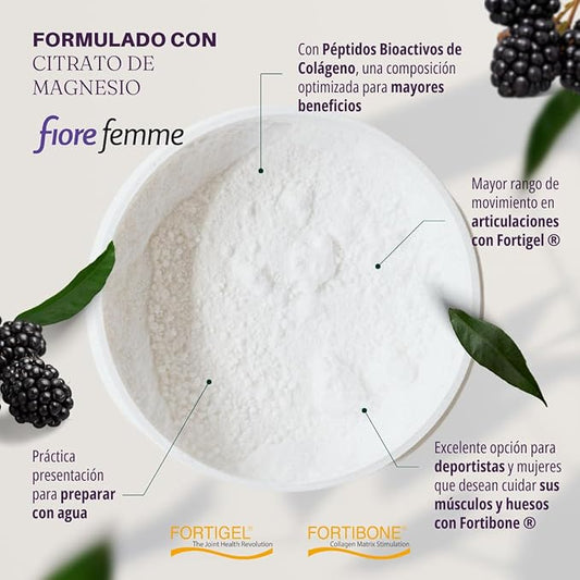 Péptidos bioactivos de Colágeno | 330 g | Fortibone | Fortigel | Magnesio - Juveternal