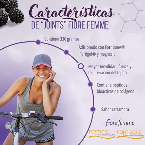 Péptidos bioactivos de Colágeno | 330 g | Fortibone | Fortigel | Magnesio - Juveternal